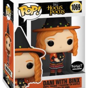 Dani Dennison avec Binx : la POP Hocus Pocus