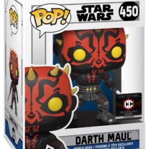 Dark Maul armé du Darksaber – POP! Star Wars: The Clone Wars