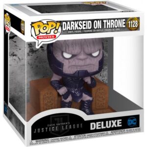 Darkseid assis sur son trône