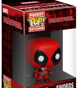 Deadpool avec ses épées — figurine POP