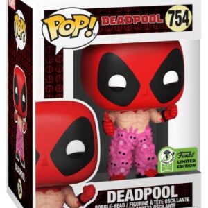 Deadpool en pantalon peluche : une déclinaison POP décalée