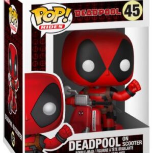 Deadpool sur scooter – figurine POP Rides