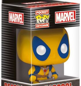 Deadpool en jaune – version porte-clés