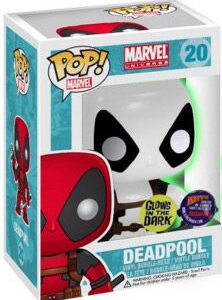 Deadpool — édition noir et blanc qui brille dans le noir