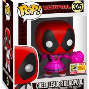 Deadpool en pom-pom girl : version à paillettes roses