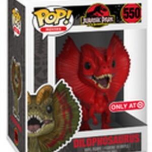 Dilophosaure Rouge, la figurine POP de Jurassic Park