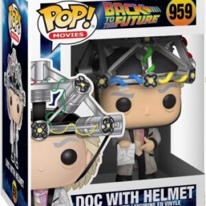 Dr. Emmett « Doc » Brown en version avec casque
