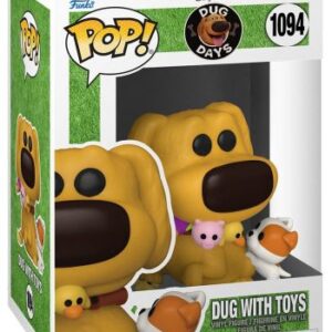 Dug avec jouets : la figurine POP inspirée de Dug Days