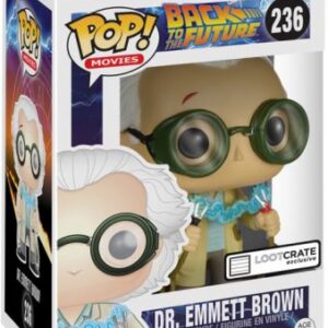 Dr Emmett Brown dans Retour vers le Futur