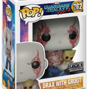 Drax avec Groot dans ses bras – figurine POP