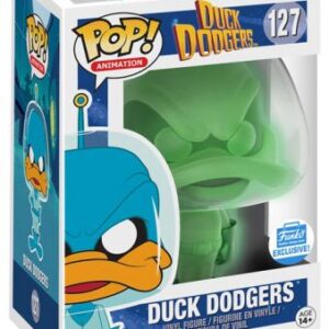 Duck Dodgers vert, brillant dans le noir