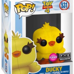 Ducky floqué : la figurine POP de Toy Story 4