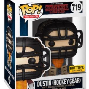 Dustin Henderson avec son équipement de hockey – Stranger Things