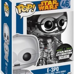 E-3PO en finition argent métallisé