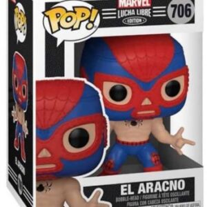 El Aracno, figurine POP de Marvel Lucha Libre