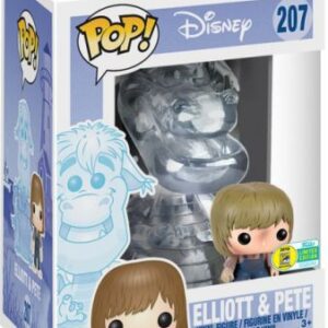 Elliott et Pete — duo translucide, 15 et 8 cm