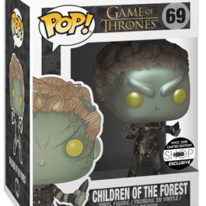 Enfant de la forêt en finition métallique — Game of Thrones