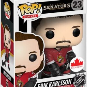 Erik Karlsson en figurine POP de hockey