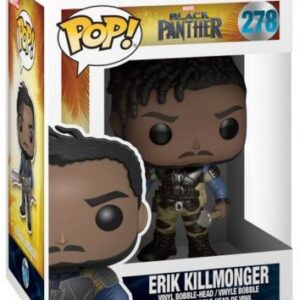 Erik Killmonger avec Chase — figurine POP!
