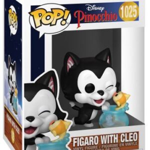 Figaro embrasse Cléo : le duo de Pinocchio