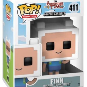Finn l’humain en version Minecraft