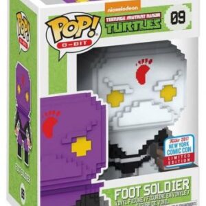 Foot Soldier Blanc – déclinaison 8-Bit NYCC