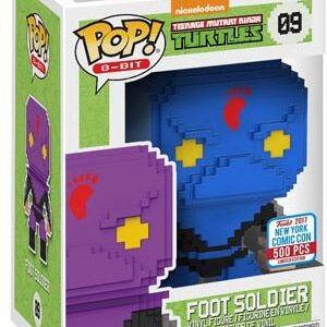 Foot Soldier Bleu : la version 8-Bit