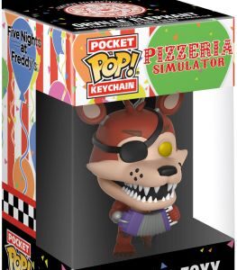 Foxy Rockstar en version porte-clés