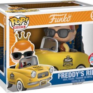 Freddy en voiture : déclinaison Taxi new-yorkais