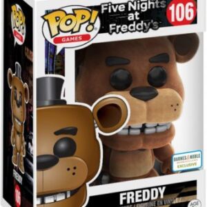 Freddy Fazbear floqué : la figurine POP de Five Nights at Freddy’s