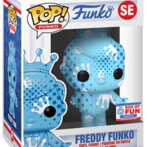Freddy Funko — Artist Series Aqua & White with Dots