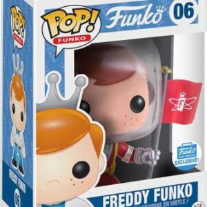 Freddy Funko astronaute avec drapeau