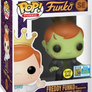 Freddy Funko en Frankenstein, version qui brille dans le noir
