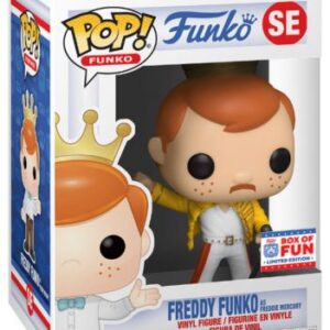 Freddy Funko dans la peau de Freddie Mercury