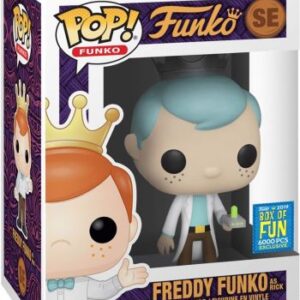 Freddy Funko en Rick, dans l’univers de Rick et Morty