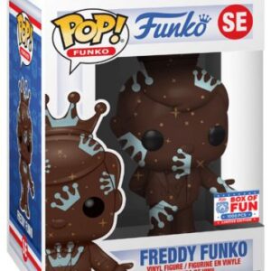 Freddy Funko en version Artist Series marron et bleu clair