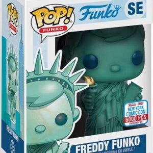 Freddy Funko dans le rôle de la Statue de la Liberté