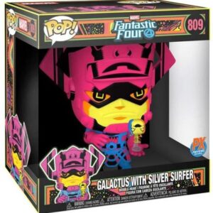 Galactus et le Surfeur d’Argent – Blacklight 25 cm