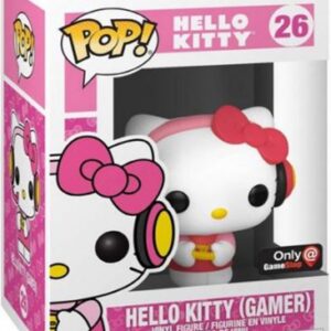 Hello Kitty Gamer : la figurine POP sur le thème du jeu vidéo