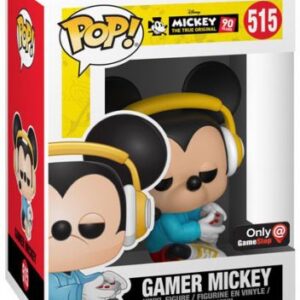 Mickey gamer assis : sa déclinaison POP