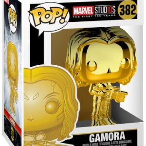 Gamora en finition Chrome Or