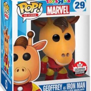 Geoffrey en armure d’Iron Man