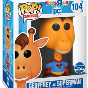 Geoffrey en Superman : la POP Ad Icons