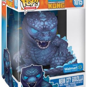 Godzilla Bleu « City Lights » – figurine POP de 25 cm