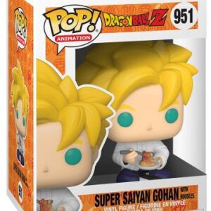 Gohan savourant des nouilles – figurine POP