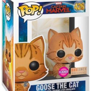 Goose le chat en version flockée