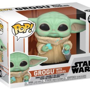 Grogu et ses cookies : figurine POP