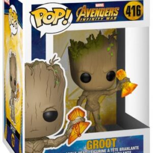 Groot avec Stormbreaker — figurine POP Marvel