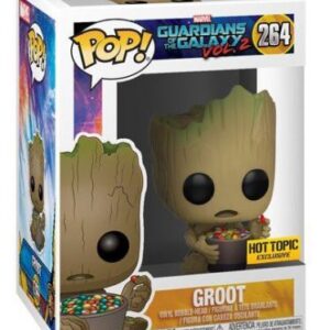 Groot et son bol de bonbons