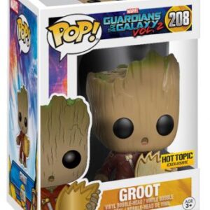 Groot avec une pièce – figurine POP Marvel